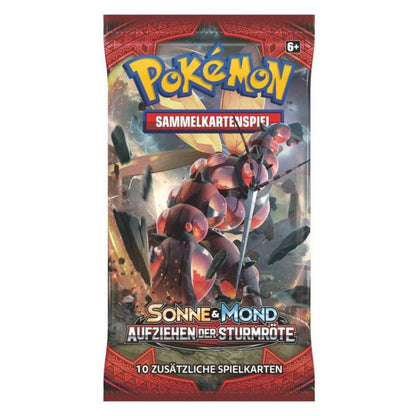 Pokemon Boosterpack mit 10 Karten, sortiert