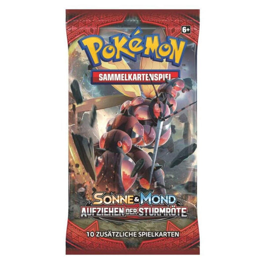 Pokemon Boosterpack mit 10 Karten, sortiert
