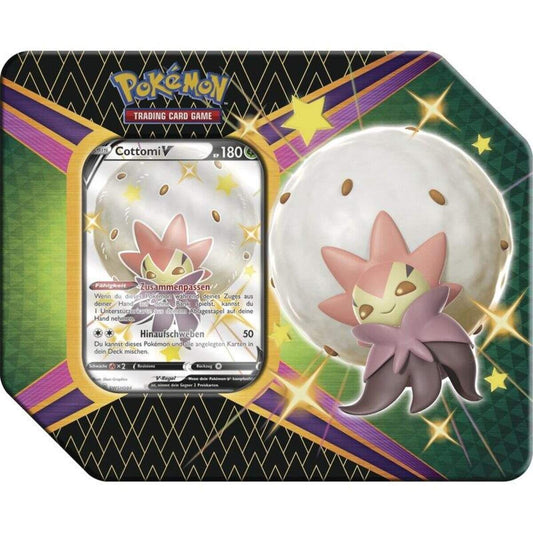 Pokemon Glänzendes Schicksal Tin Box Cottomi V