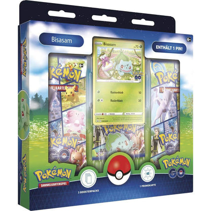 Pokemon GO Pin Box, 1 Stück, 3-fach sortiert