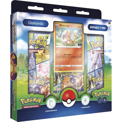 Pokemon GO Pin Box, 1 Stück, 3-fach sortiert