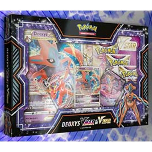 Pokemon Kampfbox Deoxys-/Zeraora-VMAX & -VSTAR, 1 Packung, 2-fach sortiert