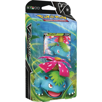 Pokemon Kampfsdeck V, Bisaflor-V oder Turtok-V, 1 Stück, sortiert