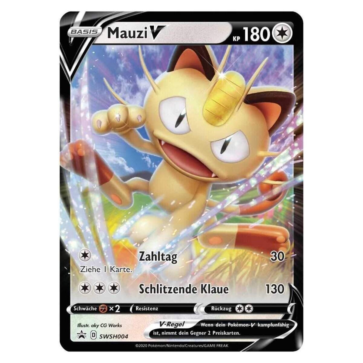 Pokemon Mauzi VMax Spezial Kollektion