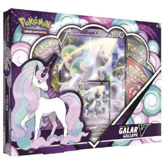 Pokemon May V Box Galar Gallopa V