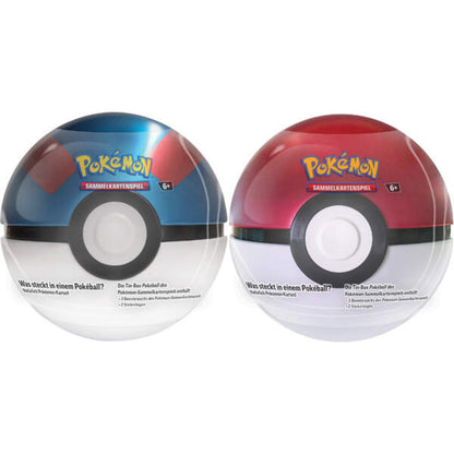 Pokémon PKM Pokeball Tin Herbst 2023 DE, 1 Stück, 3-fach sortiert