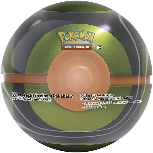 Pokemon Pokeball Tin 2020, 1 Stück, 2-fach sortiert