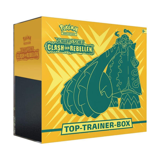 Pokemon Schwert & Schild 02 Clash der Rebellen Top-Trainer Box