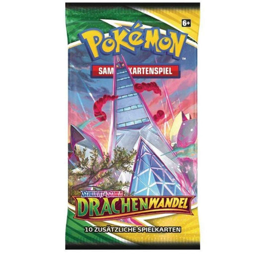 Pokemon Schwert & Schild Drachenwandel, 1 Booster Pack