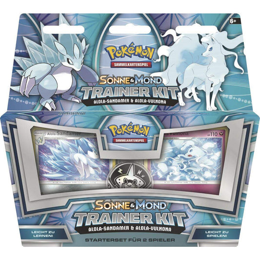 Pokemon Sonne & Mond Trainer Kit 11 Alola-Sandamer & Alola-Vulnona