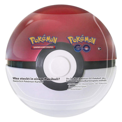 Pokemon Tin-Box Pokemon GO Pokéball, 1 Stück, 3-fach sortiert