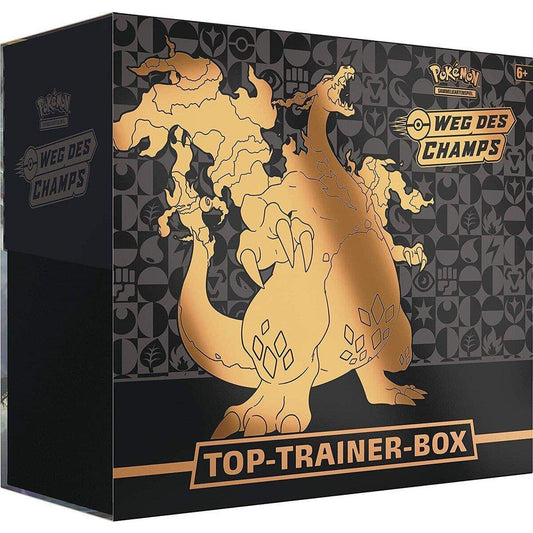 Pokemon Top Trainer Box Weg des Champs