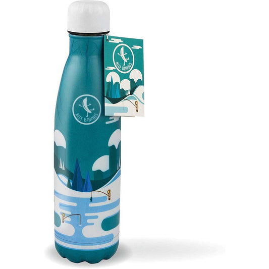 p:os Blue Bananas Trinkflasche Edelstahl 500ml Frosty Fishing