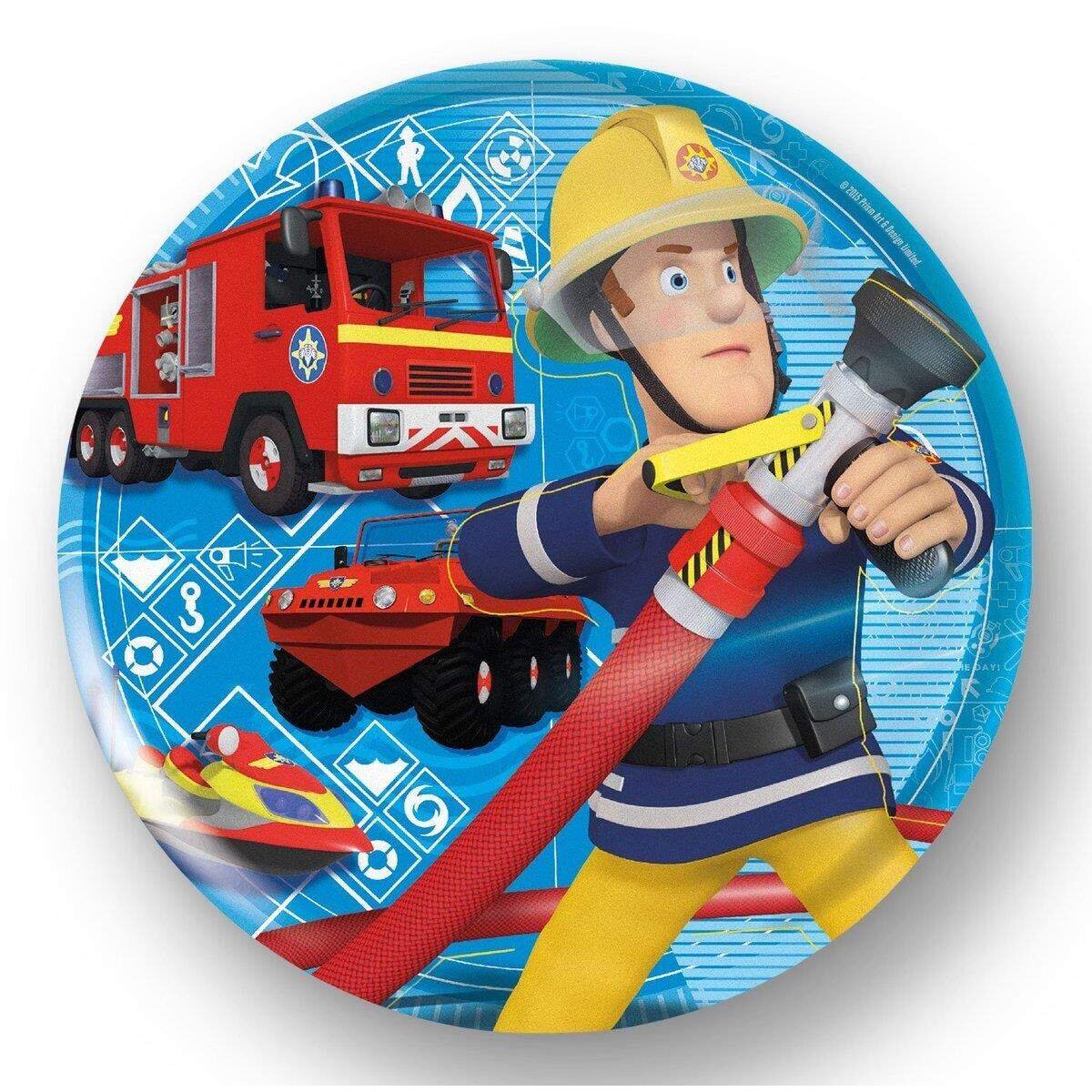 p:os Frühstücksset Feuerwehrmann Sam, 3-teilig