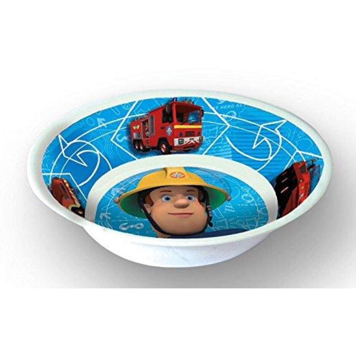 p:os Frühstücksset Feuerwehrmann Sam, 3-teilig