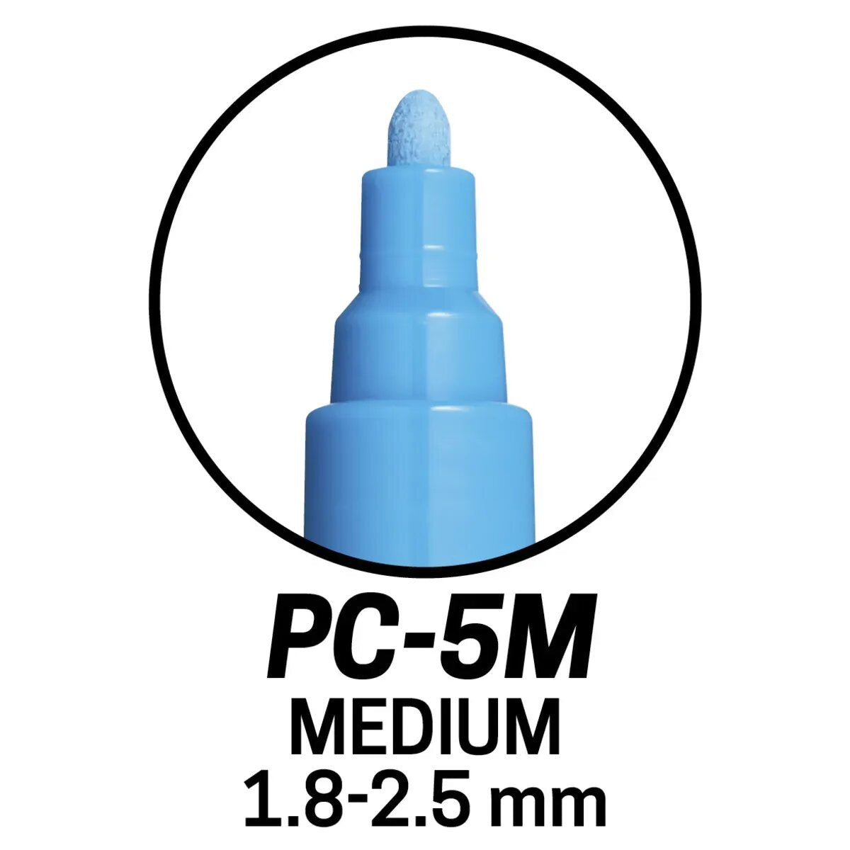 Posca Marker UNI POSCA PC-5M gelb