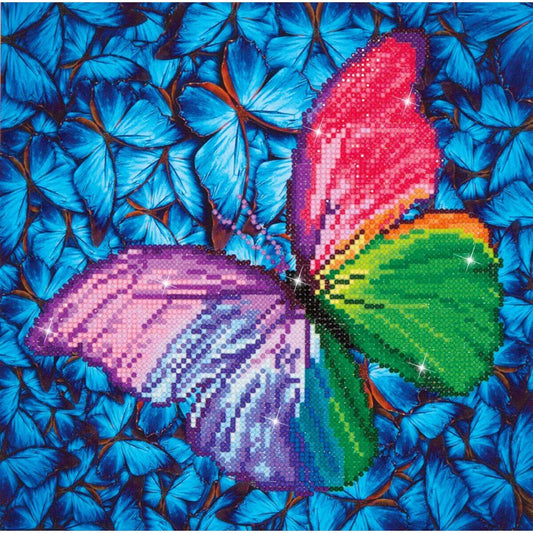 Pracht Diamond Dotz - Schmetterling pink-lila