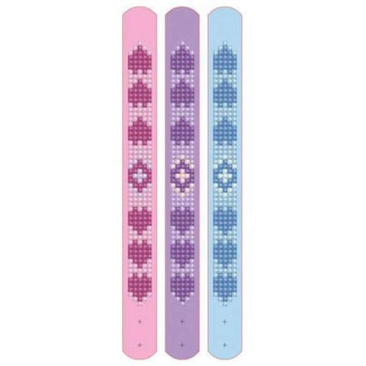 Pracht Diamond Dotzies Armbänder Set Love, 3 glitzernde Armbänder zum Selbstgestalten
