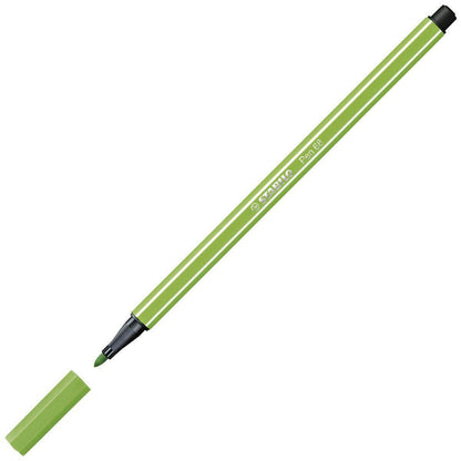 Premium-Filzstift - STABILO Pen 68 ColorParade - 20er Tischset in anthrazit/hellblau - mit 20 verschiedenen Farben