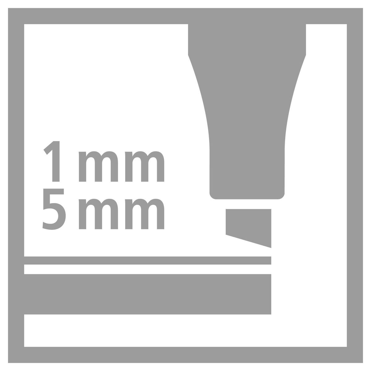 Premium-Filzstift mit dicker Keilspitze - STABILO Pen 68 MAX - Einzelstift - purpur