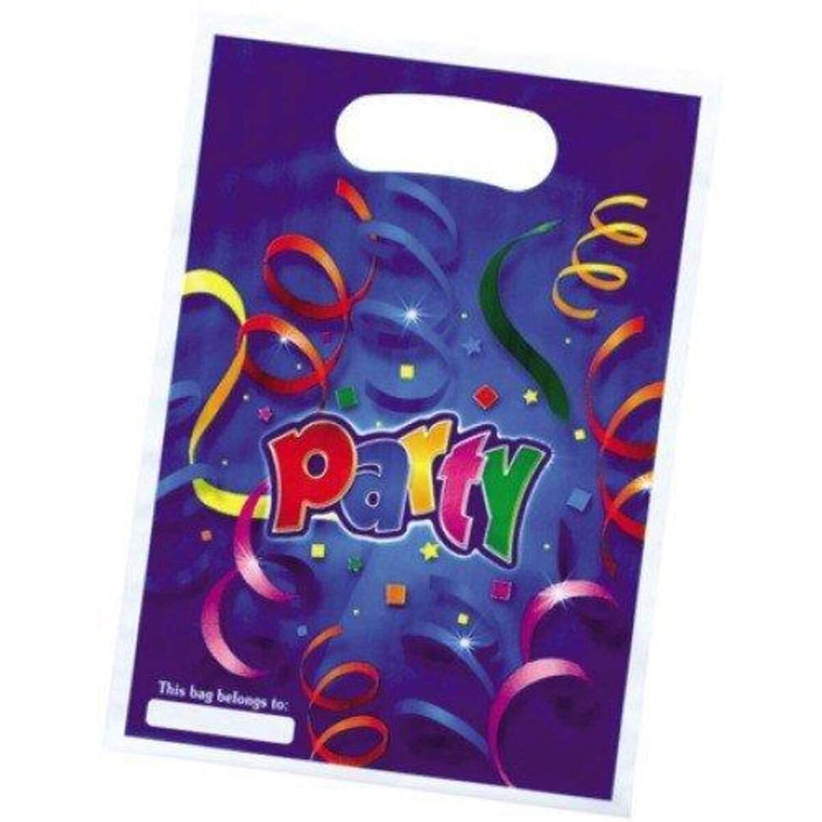 Procos Partytüten Streamers Prismatic, 6 Stück