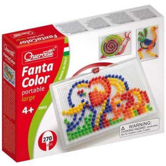 Quercetti Mosaik Steckspiel Fanta Color 270
