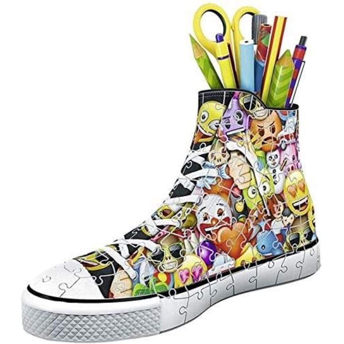 Ravensburger 3D Puzzle - Emoji Sneaker, 108 Teile