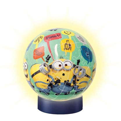 Ravensburger 3D Puzzle - Minions 2 Nightlight, 72 Teile