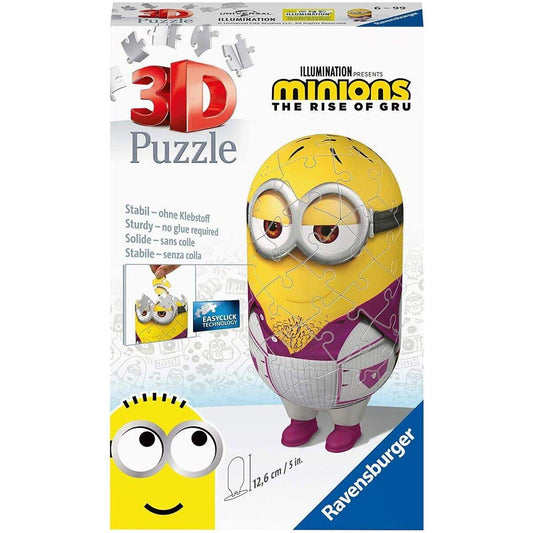 Ravensburger 3D Puzzle - Minion Disco, 54 Teile