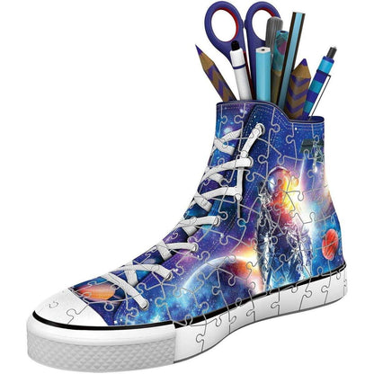 Ravensburger 3D Puzzle - Sneaker Astronauten, 108 Teile