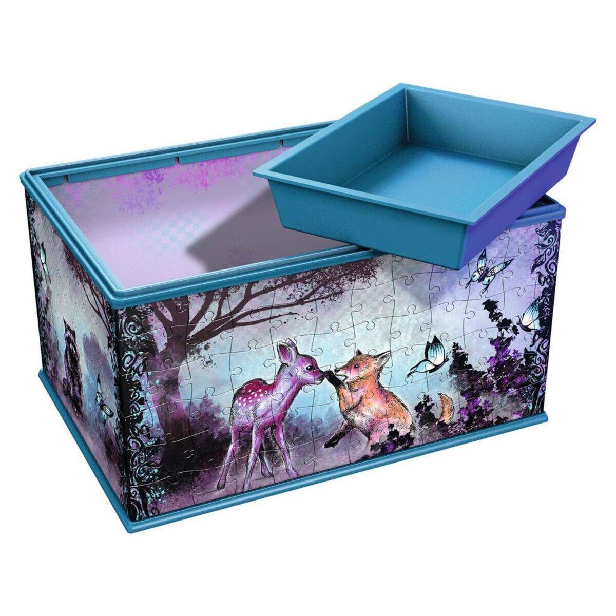 Ravensburger 3D Puzzle Aufbewahrungsbox Animal Trend, 216 Teile