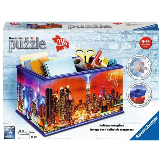 Ravensburger 3D Puzzle Aufbewahrungsbox Skyline, 216 Teile