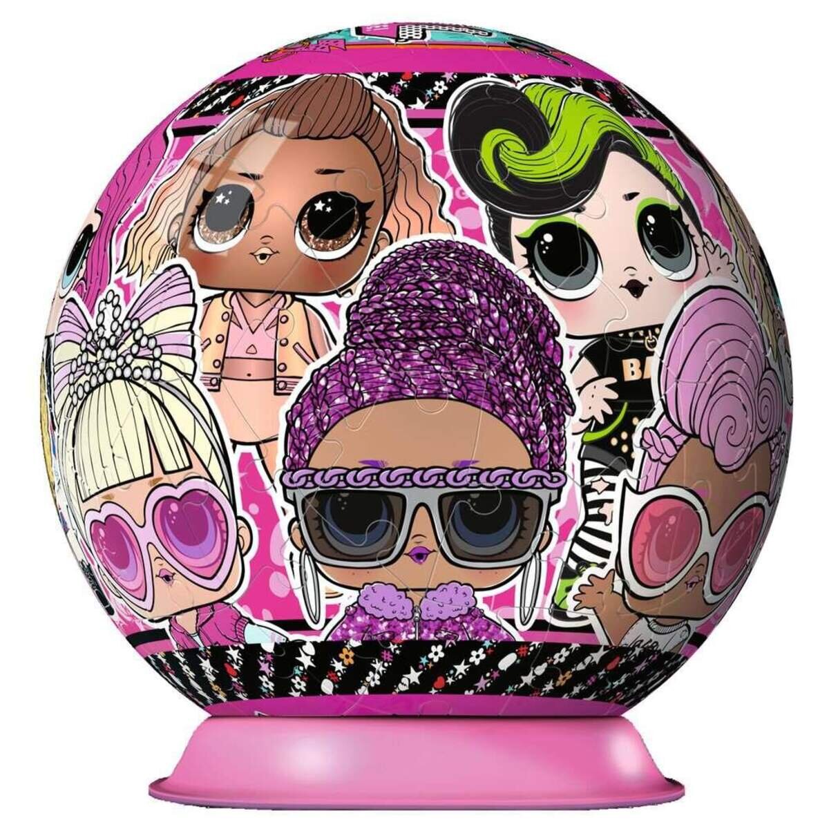 Ravensburger 3D Puzzle Ball L.O.L. Surprise, 72 Teile