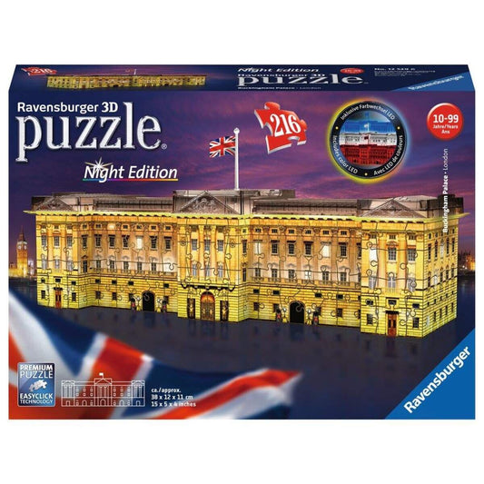 Ravensburger 3D Puzzle Buckingham Palace bei Nacht