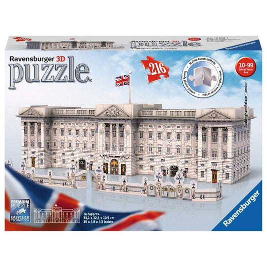 Ravensburger 3D Puzzle Buckingham Palace, 216 Teile