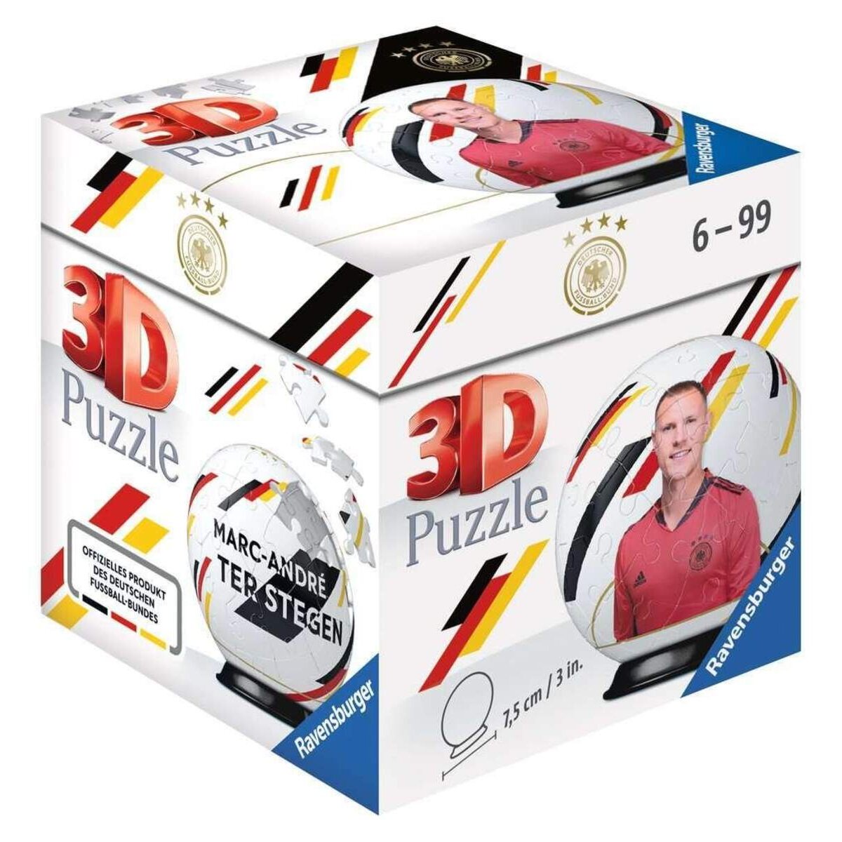 Ravensburger 3D Puzzle DFB-Team Ter Stegen, 54 Teile