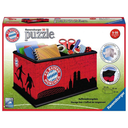 Ravensburger 3D Puzzle FC Bayern Box, 216 Teile