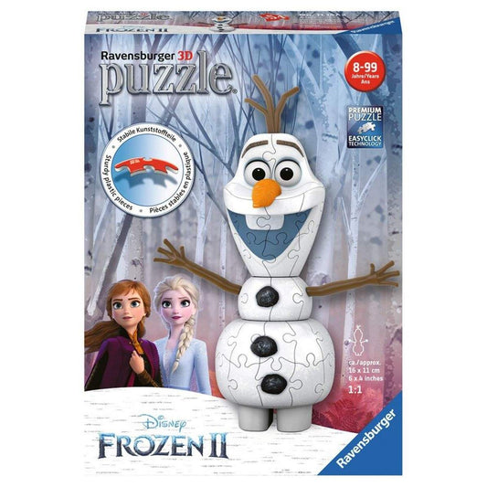 Ravensburger 3D Puzzle Frozen 2 Olaf, 54 Teile