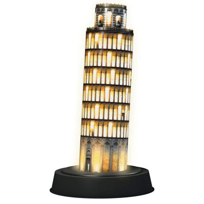 Ravensburger 3D Puzzle Schiefer Turm von Pisa bei Nacht, 216 Teile