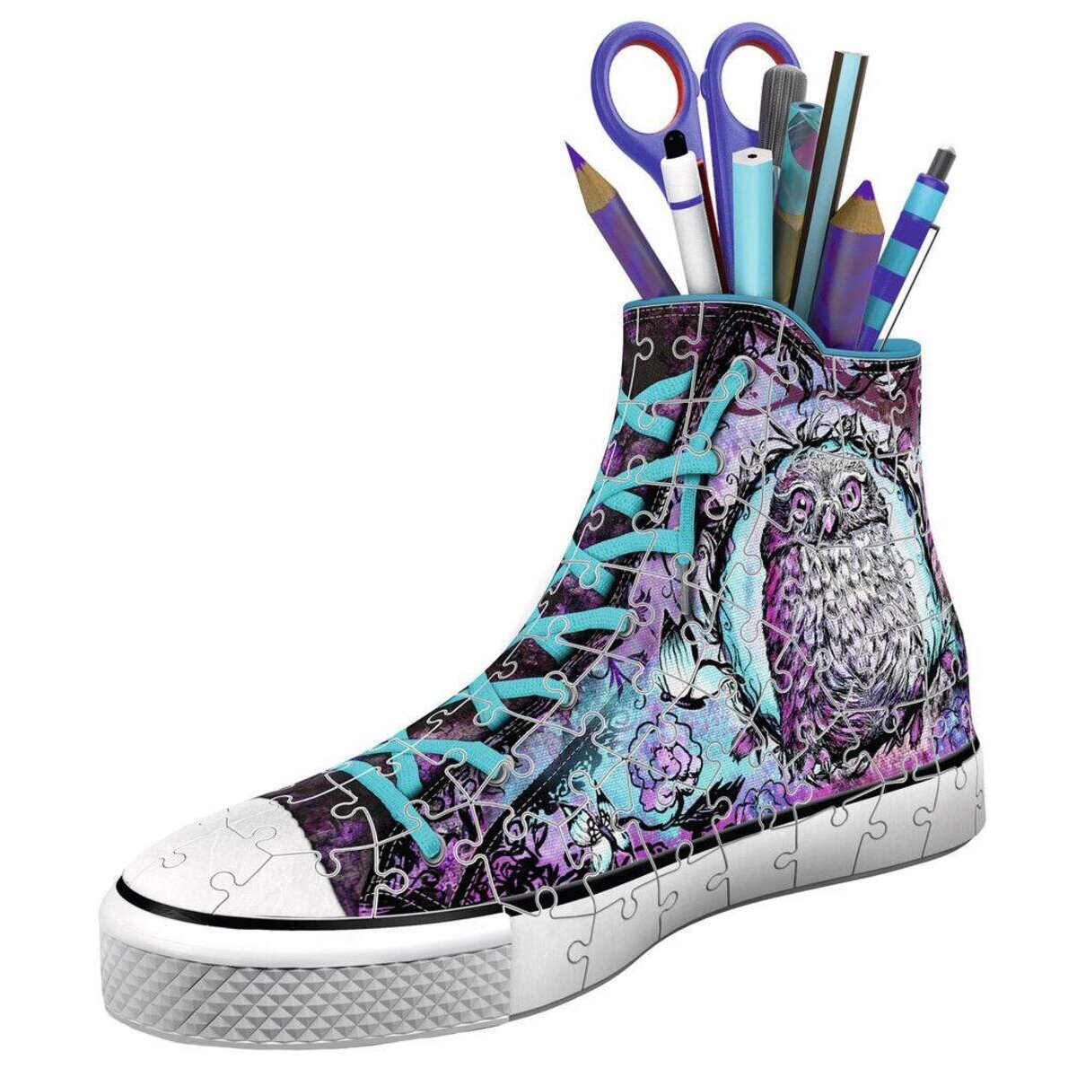 Ravensburger 3D Puzzle Sneaker Girly Girl, 108 Teile