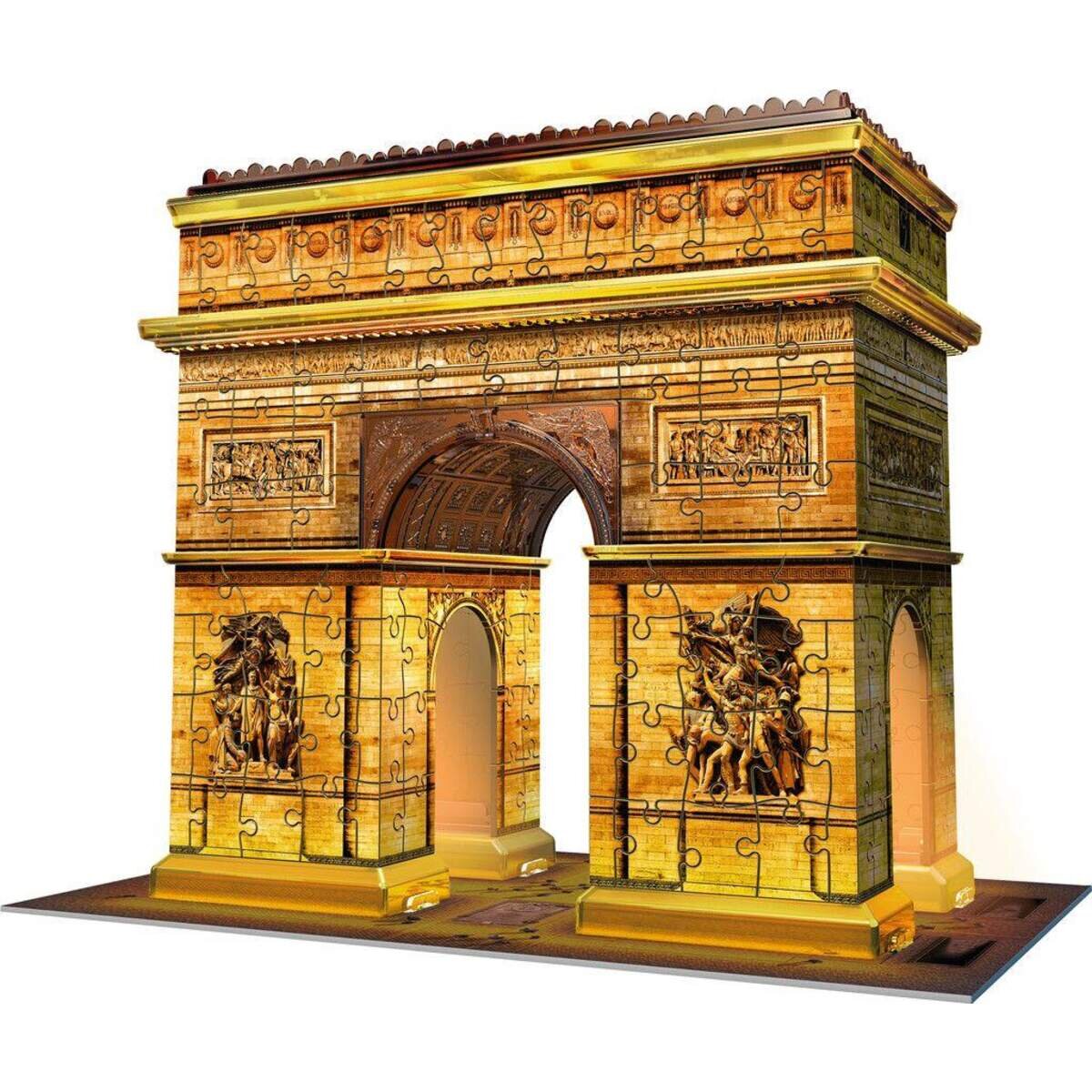 Ravensburger 3D Puzzle Triumphbogen Night Edition, 216 Teile