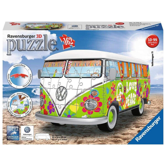 Ravensburger 3D Puzzle Volkswagen T1 Hippie Style