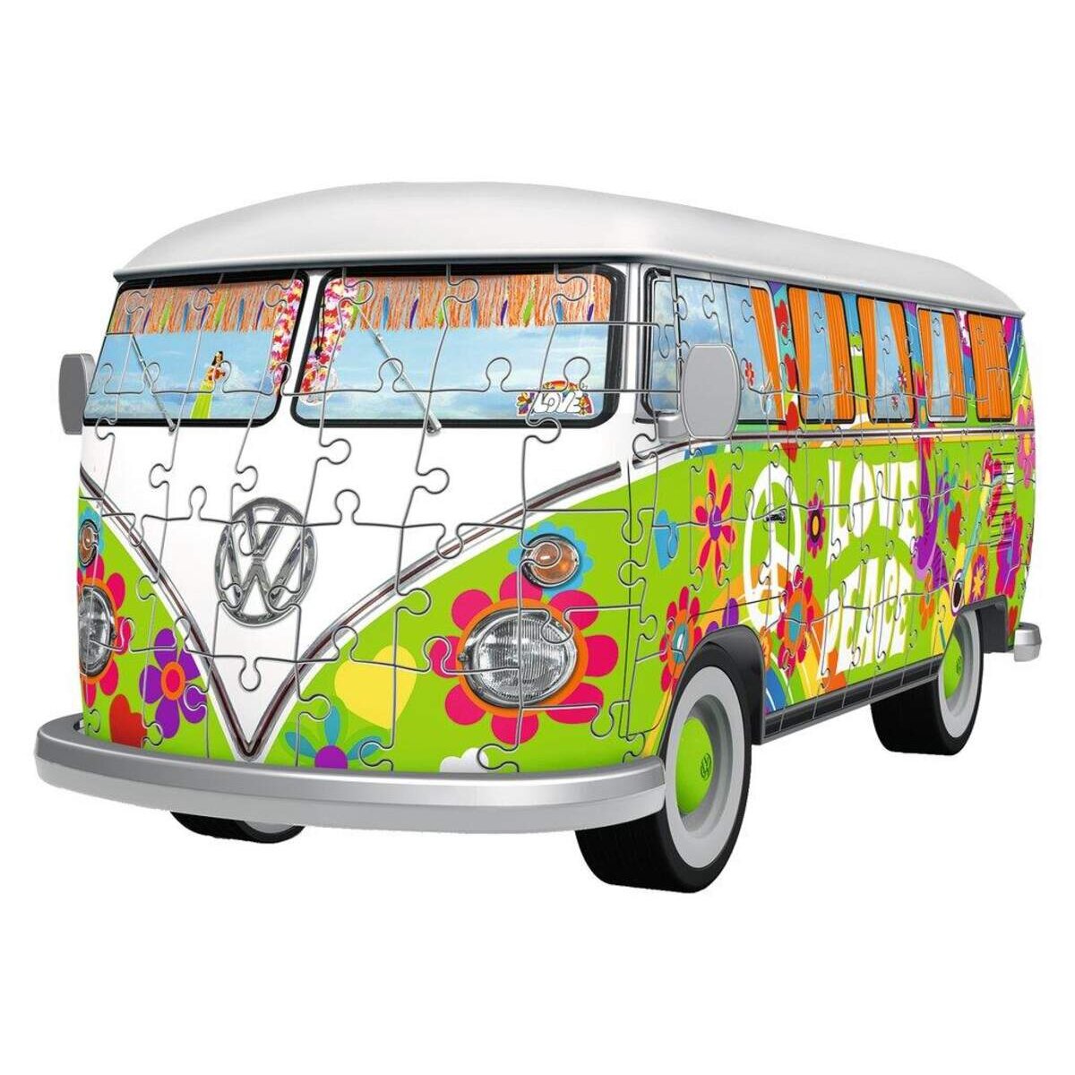 Ravensburger 3D Puzzle Volkswagen T1 Hippie Style