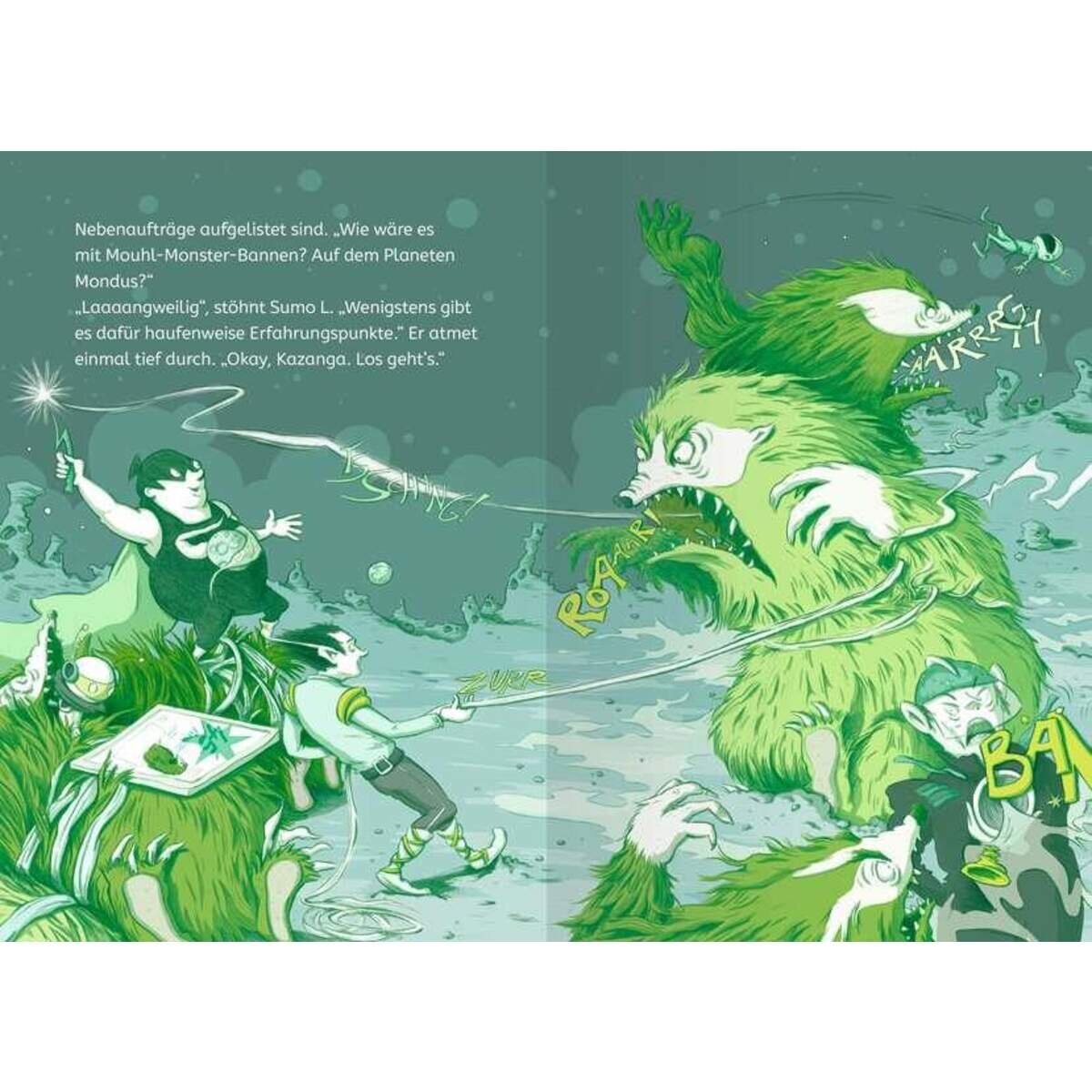 Ravensburger Ackermann, Aliens im Spiel