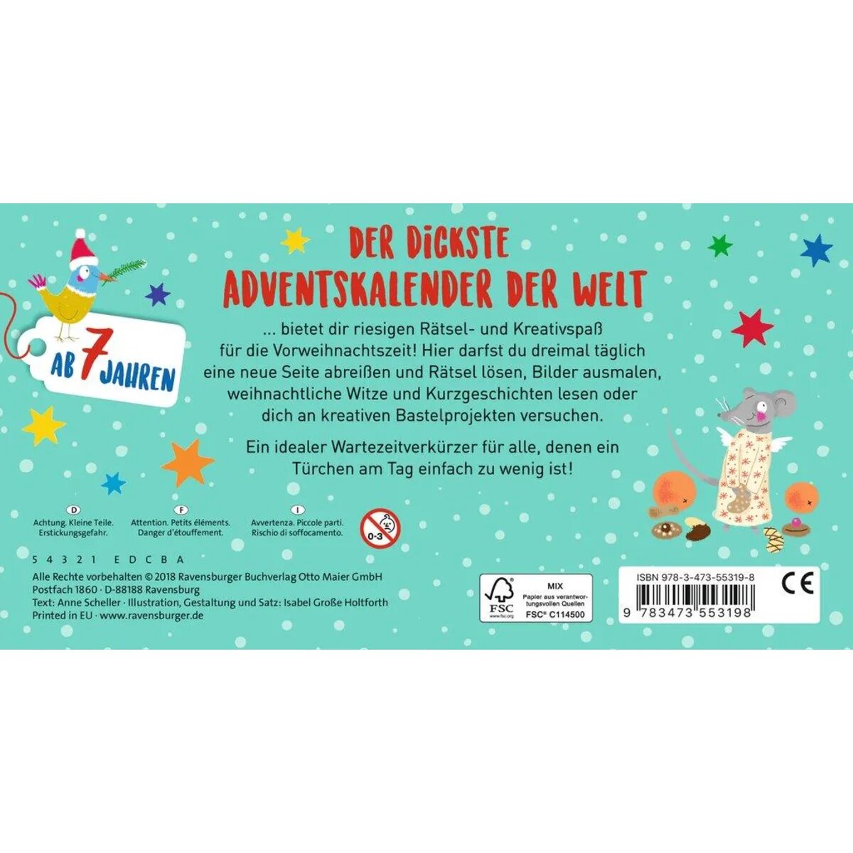 Ravensburger Adventskalender zum Mitmachen