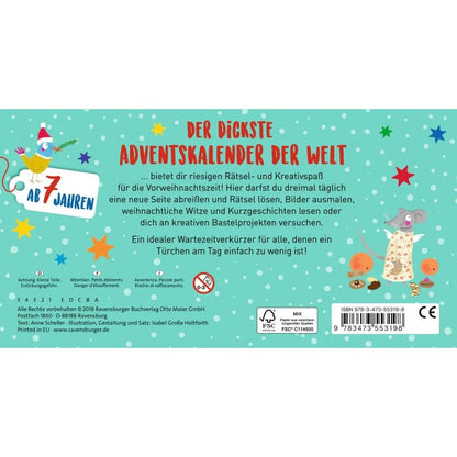 Ravensburger Adventskalender zum Mitmachen