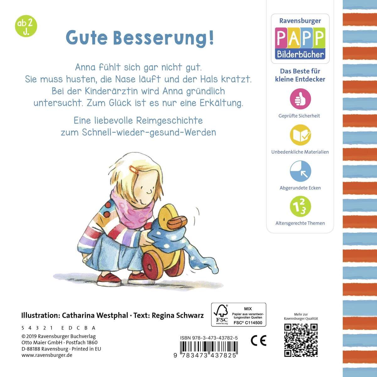 Ravensburger Anna ist krank
