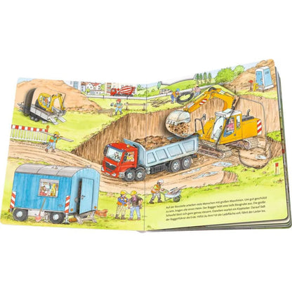 Ravensburger Aufladen - Abfahren: Auf der Baustelle