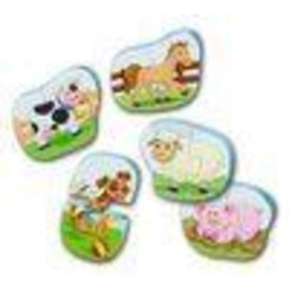 Ravensburger Badepuzzle Bauernhof, 5x2 Teile