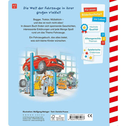 Ravensburger Bagger, Traktor, Müllabfuhr!: Mein großes Fahrzeuge-Buch